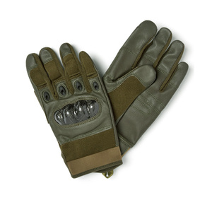 Predator Tactical Gloves - Olive Green pvc <b>velcro</b> wrist <b>strap</b> shooting gloves work gloves protective gloves Camouflage Custom - Product Image 4