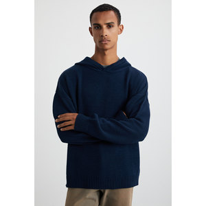 เสื้อสเวตเตอร์โอเวอร์ไซส์ GRIMELANGE Gondor สำหรับผู้ชาย รุ่น Temiz Yuzeyli Kapsonlu Orta Kalinlikta Knitwear - Product Image 5