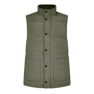 เสื้อกั๊กขนปลาปักเป้าสำหรับผู้ชายเสื้อแจ็คเก็ตสีพื้นคอตั้งระบายอากาศได้ดีแห้งเร็วสไตล์ใหม่สำหรับฤดูร้อน - Product Image 6