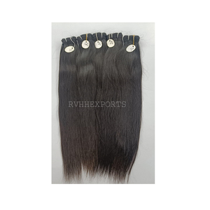 Cabello humano Natural liso sin procesar, Color negro, 100 gramos, 1 unidad - Product Image 1