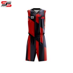 Uniformes reversibles para entrenamiento de equipos de baloncesto para niños, conjuntos de uniformes de baloncesto juvenil de alta calidad personalizados al por mayor - Product Image 3