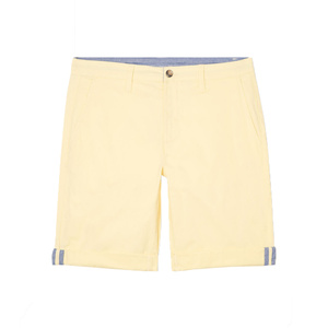 Shorts chino décontractés à devant plat pour hommes, fabriqués en coton écologique, respirants, palette de couleurs terreuses intemporelle - Product Image 1