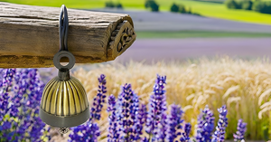 Vintage Style Pet Anti-Theft Deco Loud Brass Bells Farm Animal <b>Decor</b>-<b>Elephant</b> Camel Sheep Grazing Featuring Beautiful Scene - Product Image 3