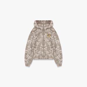 Chaquetas de hombre Chaqueta de lluvia-Camuflaje, repelente al agua y al viento con dobladillo ajustable, capucha desmontable y ajuste recortado cuadrado - Product Image 1