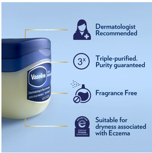 Vaseline Original 100% Pura, Gelatina de Petróleo sin Perfume, Humectante Corporal para Piel Seca, 1.75 oz, Comprar Ahora al por Mayor - Product Image 4