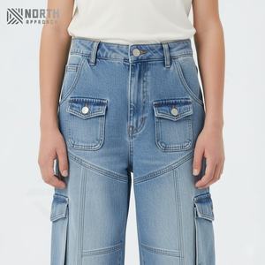 Nuevos Jeans de Mezclilla Personalizados de Alta Calidad para Hombre, Primavera-Otoño, Estilo Casual Recto con Lavado Claro Desgastado, 2025 - Product Image 4
