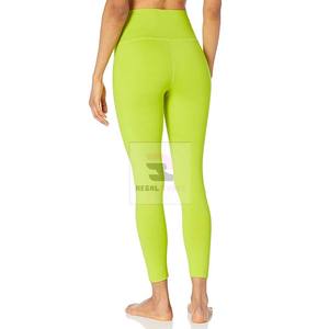 Venta al por mayor de cintura alta gimnasio Legging para las mujeres transpirable de punto Yoga Leggings tejido - Product Image 5