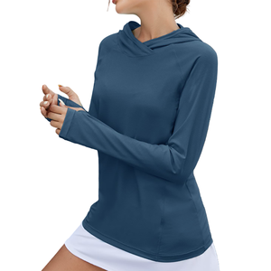 Sudadera de Pesca de Calidad Superior con Capucha, de Poliéster, Transpirable y Agradable al Tacto, para Mujer - Product Image 3