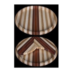 Hot Selling Natural Wooden Serving <b>tray</b> Multifunctional Home Hotel Kitchen Decorative & Food Fruits Serving <b>Storage</b> <b>Tray</b> Platter - Product Image 3