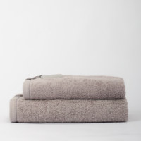 Juego de Toallas Nina Ricci Premium de Algodón Tejido, Desechables, Ecológicas, Suaves para la Piel, de Secado Rápido, Color Sólido, 2 Piezas, para Cara y Baño, de Fibra Larga