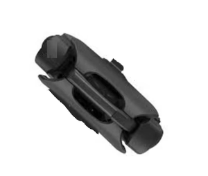 Black <b>Plastic</b> Tool Holder Clip With Adjustable Clamp For Secure Attachment - Product Image 1