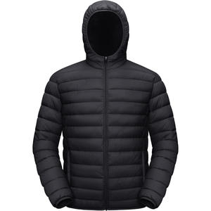 Chaqueta acolchada de satén personalizada para hombre, Abrigo acolchado de burbujas de invierno de diseñador, impermeable con cierre de cremallera, longitud corta, ropa para exteriores - Product Image 1