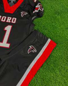 Uniforme de fútbol americano transpirable patrón sólido conjunto de manga corta - Product Image 6