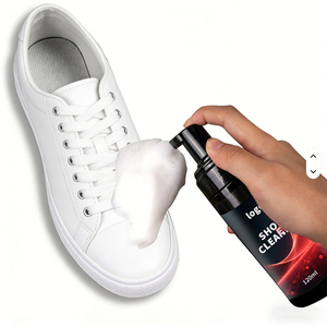 Kit de nettoyage de baskets tout-en-un, ensemble de nettoyants pour chaussures de sport, nettoyant mousse pour chaussures blanches, vente en gros d'usine - Product Image 4