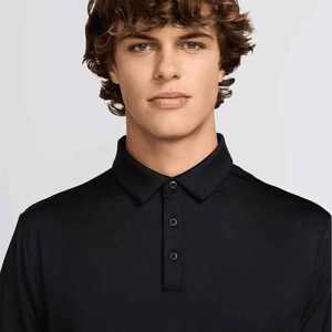 Polo de algodón transpirable ligero con estampado de transferencia de calor, Camiseta estilo Polo para hombre, ropa informal de algodón con logotipo personalizado - Product Image 3