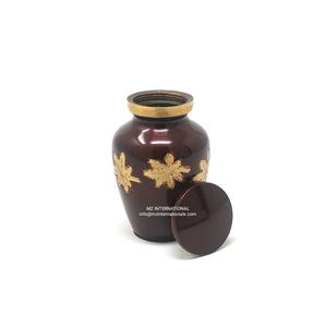 Pour vos proches en laiton classique feuille gravée urnes souvenir - Product Image 3