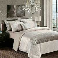 Ensemble de literie en lin pur personnalisé à bas prix pour les hôtels Housse de couette en lin de luxe Ensemble de couette de bonne qualité