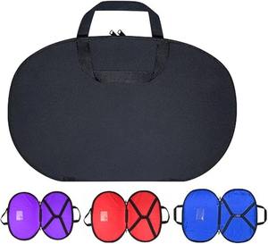 Estuche para Collar Masónico Negro con Forro Negro Acolchado Suave, Bolsa de Transporte para Masón, Bordes Completamente Cosidos para Mayor Resistencia - Product Image 4