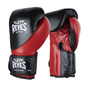 Gants de boxe en cuir de haute qualité avec fermeture auto-agrippante respirante, design élégant, plusieurs couleurs - Product Image 1