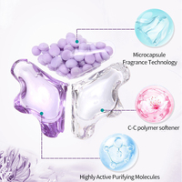 Chiffon de lavage liquide pratique Adoucisseur de parfum Détergent à lessive Perles Gel à lessive