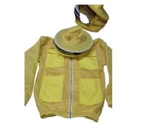 Veste de protection pour apiculteur avec voile rond et tissu en coton, veste d'apiculteur de qualité supérieure avec voile en maille amovible - Product Image 4