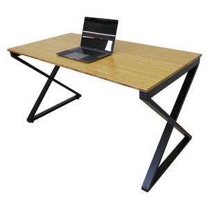 XBamboo 140x70cm BFXB005 Computer <b>Desk</b> with Assembled Iron Legs - Product Image 1