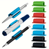 10 supports adhésifs en silicone pour stylos – Idéal pour enseignants, salles de classe, bureaux, réfrigérateurs, voitures, murs et toutes surfaces – Clips de fixation pour marqueurs et crayons