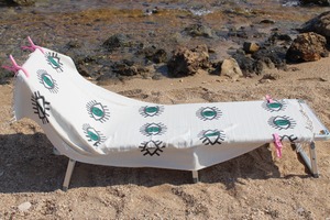 Toalla de Playa Turca Uraz Otantic, Tamaño Grande, de Algodón Peshtemal, Ecológica, con Diseño Floral, Suave y de Secado Rápido, para Mujeres, Hombres y el Hogar - Product Image 5