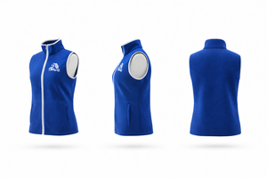 Gilet en polaire sherpa personnalisé avec logo pour femmes, équitation, veste en polaire respirante pour l'extérieur, mode équestre - Product Image 6