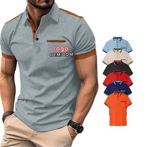 Polo para hombre con bajo MOQ diseño superventas cómodo y suave Polo para hombre a la venta - Product Image 1