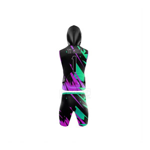 Uniforme de Flag Football para Jugador 7V7, Uniforme de Fútbol 7v7 Personalizado de Alta Calidad para Equipo Deportivo, Estilo sin Mangas - Product Image 3