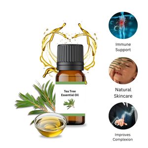 Huile essentielle Prix en vrac 100% Extrait d'huile d'arbre à thé naturelle biologique pure Huile aromatique Massage hydratant nourrissant pour la peau Melaleuca - Product Image 3