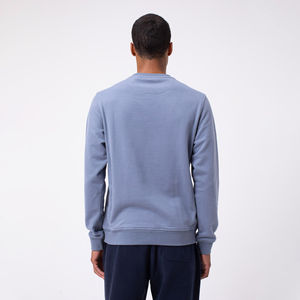 Sweatshirts à col rond brodés avec logo personnalisé Pull en coton à col rond uni Sweatshirts pour hommes - Product Image 2