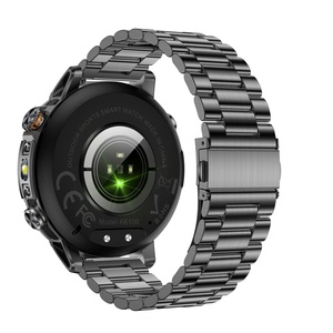 Reloj Inteligente para Hombre AK106 con Correa de Acero Inoxidable, Resistente al Agua IP68, Llamadas por Bluetooth, Monitor de Actividad Física, Batería de 1400 mAh con Duración de 5-10 Días - Product Image 4