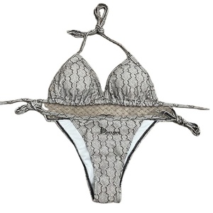 Maillot de bain deux pièces pour femmes, ensemble bikini confortable et extensible, pour la plage, la piscine, les vacances, tissu léger - Product Image 4