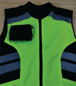 Sweatshirts de sécurité haute visibilité, polaire, fermeture éclair, veste de sécurité à enfiler, vestes de travail réfléchissantes - Product Image 4