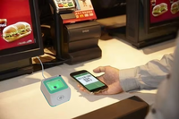 4 en 1 F600 Lector de tarjetas inteligentes NFC EMV Escáner de código de barras para sistemas de pago Control de acceso