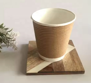 Sous-verres en bois époxy de qualité supérieure pour l'exportation, 10*10*1 cm, pour boissons, thé, café, sans trous, sous-verres en résine de bois, prix les plus bas - Product Image 5