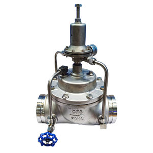 Vanne <span class=keywords><strong>de</strong></span> réduction <span class=keywords><strong>de</strong></span> <span class=keywords><strong>pression</strong></span> en acier inoxydable <span class=keywords><strong>de</strong></span> haute qualité contrôle manuel usine vente directe-connexion filetée système d'<span class=keywords><strong>alimentation</strong></span> en eau - Product Image 1