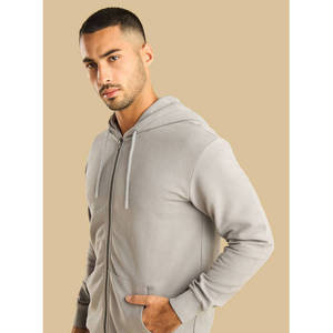 Acid Washed Distressed Zip <b>Hoodie</b> 500 GSM Heavyweight Digital Printing Custom Label Regular Fit Eco-Friendly 100% Cotton <b>Men's</b> - Product Image 6