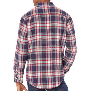 Camisas de Franela Casuales 100% Algodón, Disponibles en Todos los Colores, Ecológicas, Transpirables, para Uso Diario, Moda Informal, Venta al por Mayor, Diseño Único y Simple - Product Image 3