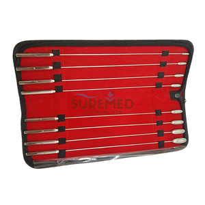 Juego de Dilatadores Uretrales Bakes Rosebud de 8 Piezas - Sondas Uterinas de Acero Inoxidable para Dilatación Precisa - Product Image 3