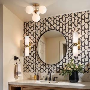 Plafonnier élégant Arden Multi Light encastré Design moderne et élégant avec plusieurs ampoules pour un éclairage lumineux - Product Image 3