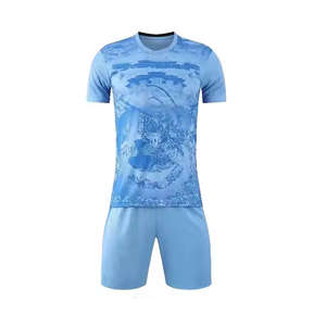 Uniforme de football pour hommes, ensemble de maillots d'équipe personnalisés, kit de football, vêtements de sport, tenue d'entraînement respirante à séchage rapide, vente en gros, OEM, ODM - Product Image 1