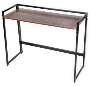 Bureau d'ordinateur pliable portable écologique pour l'étude, bureau à domicile avec cadre en fer, design moderne - Product Image 5