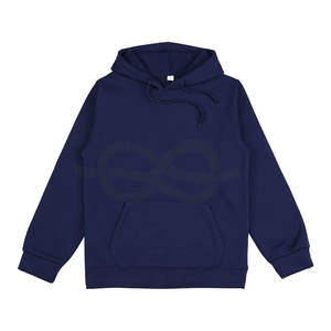 Sweat-shirt à capuche unisexe de couleur unie Pull élégant à manches longues avec poche pratique pour hommes femmes - Product Image 1