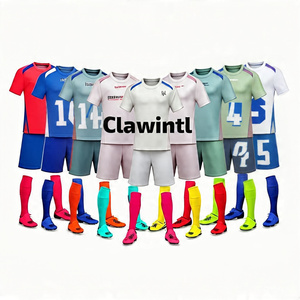 Vente en gros de kits personnalisés kit de football complet ensemble uniformes de football pour hommes maillot de football ensemble d'équipe maillot de football professionnel - Product Image 4