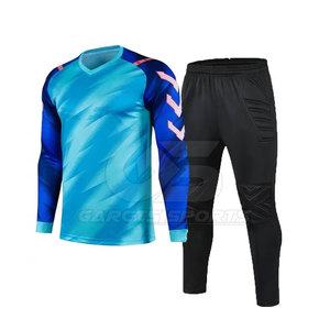 <b>Padded</b> Goalkeeper Uniform with Long Sleeve Jersey and <b>Foam</b> Trouser Breathable Goalkeeper <b>Padded</b> Uniform - Product Image 1