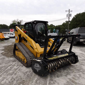Chargeuse sur chenilles compacte CAT 299D3, moteur diesel, matériel forestier - Product Image 3