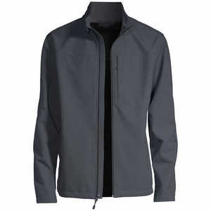 Nouvelle veste softshell personnalisée Vêtements de travail d'hiver design personnalisé Veste softshell zippée doublée polaire imperméable coupe-vent pour hommes - Product Image 4
